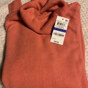 Soft brand new “pink orchid” turtleneck sweater.